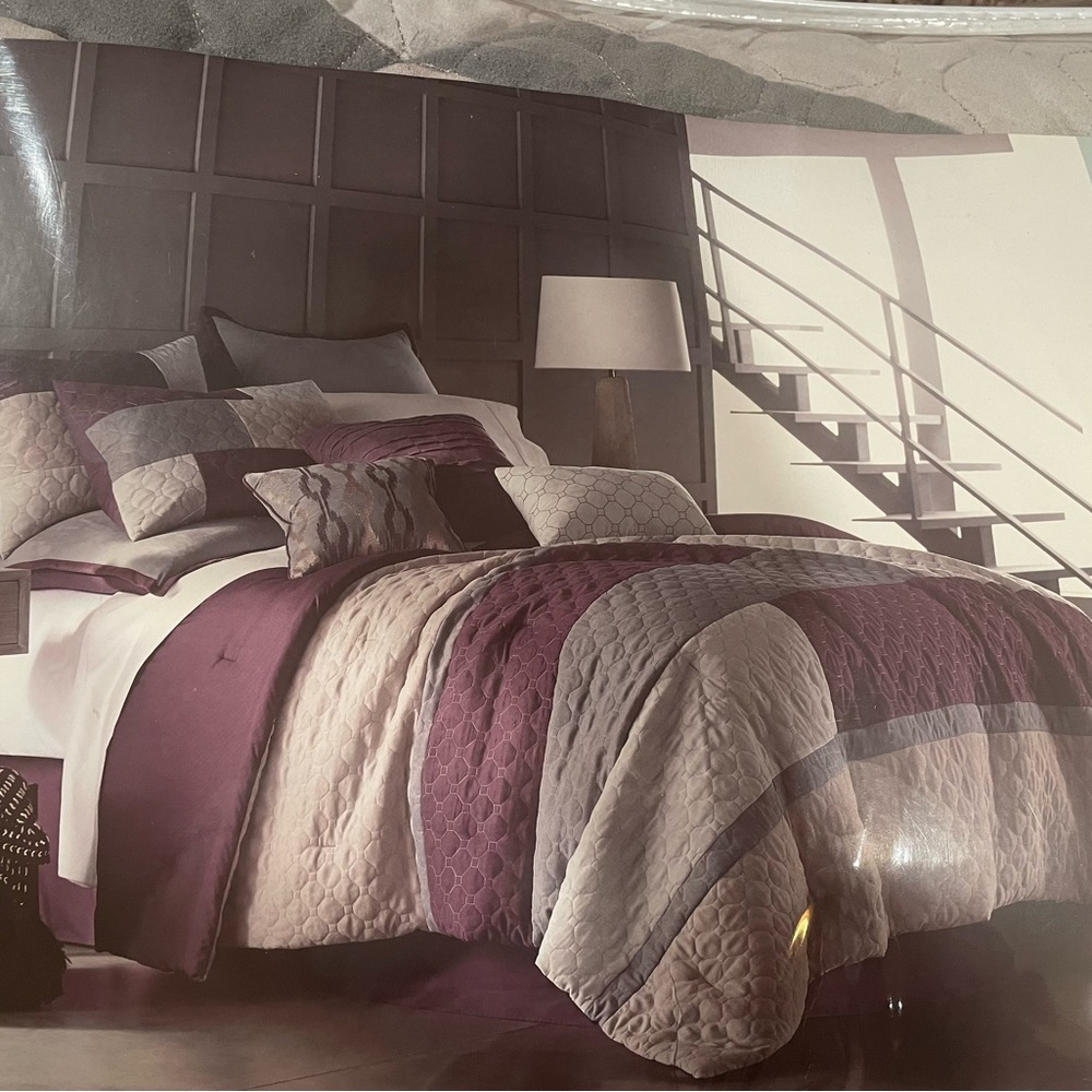 “HOME” JCPenny King Comforter set